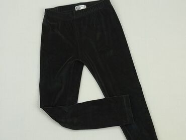 luźne czarne spodnie: Легінси дитячі, 8 р., 128, стан - Дуже гарний