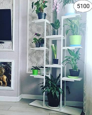 Тележки-органайзеры на колесах: Этажерки/стеллажи для комнатных растений - Дизайн: современные — 15