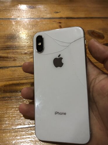 iphone 10 en ucuz: IPhone X, 64 GB, Ağ, Zəmanət, Kredit, Qırıq