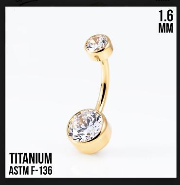 qizil pirsing: ASTM F-136 titan material pirsinglər satılır. Peremium keyfiyyət — 2