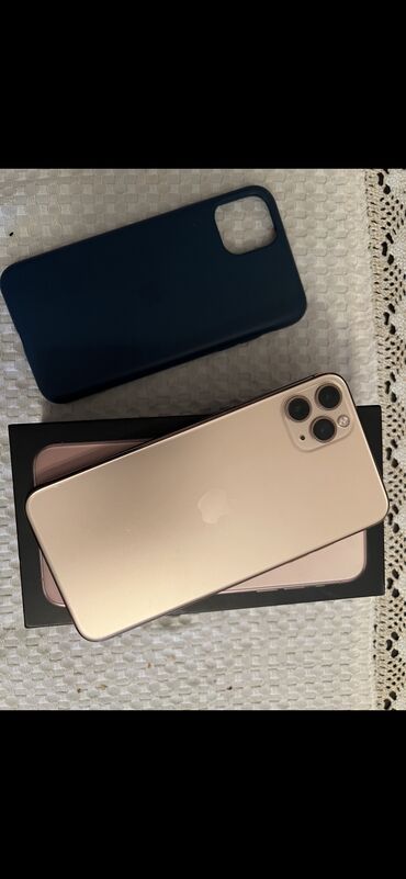 IPhone 11 Pro Max, 64 GB, Qızılı, Barmaq izi, Simsiz şarj, Face ID