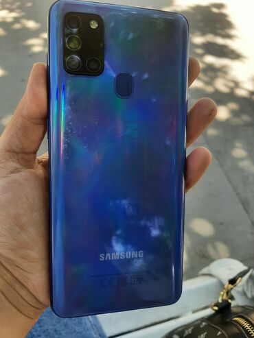 samsung a32 irşad: Samsung Galaxy A21S, rəng - Göy, Barmaq izi, İki sim kartlı