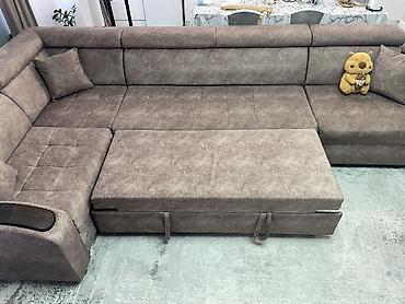 sofa: Угловой диван, C подушками — 3