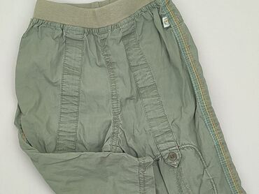 spodnie na konie dla dzieci: Baby material trousers, 9-12 months, 74-80 cm, condition - Very good