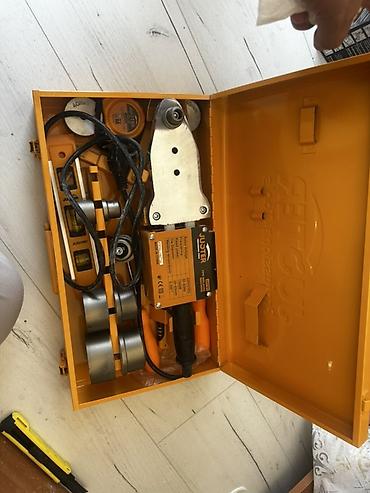 tools: Паяльник для полипропиленовых труб JUSTER в металлическом кейсе Новый — 1