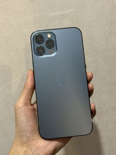 органайзер для телефонов: IPhone 12 Pro Max, Б/у, 256 ГБ, Pacific Blue, 81 %