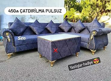 Divanlar: Künc divan, Yeni, Açılmayan, Bazasız, Parça, Ünvana pulsuz çatdırılma — 2