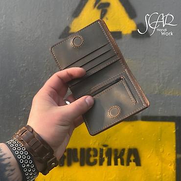 Кошельки: Кошелек, Натуральная кожа, Новый — 3