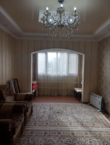 квартира бишкек семейный: 3 комнаты, 105 м², 106 серия улучшенная, 5 этаж, Свежий ремонт