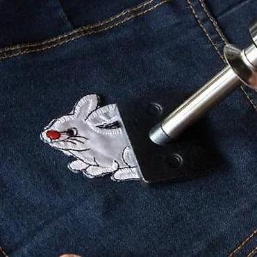 Električni pištolji za lepak: No Stitch – komplet za popravku tkanina bez šivenja Opis proizvoda: - — 17