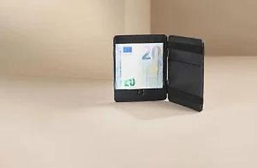 Novčanici: Livergy Premium “Magic Wallet” – crni kožni novčanik/kartičar - — 13