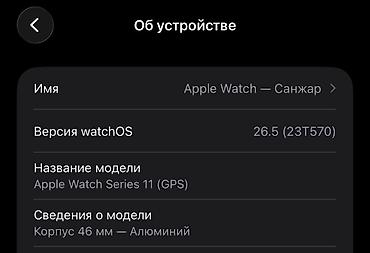 galaxy s19: Продаю Apple Watch Series 11, GPS, корпус 46 мм, алюминий — 2