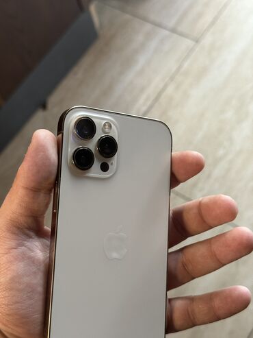 Apple iPhone: IPhone 12 Pro Max, 128 GB, Qızılı, Simsiz şarj, Face ID