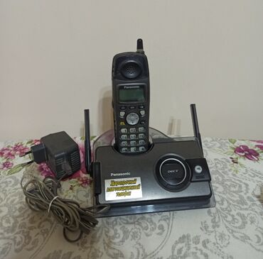 Стиральные машины: Стационарный телефон Panasonic, Беспроводной, Б/у, Самовывоз