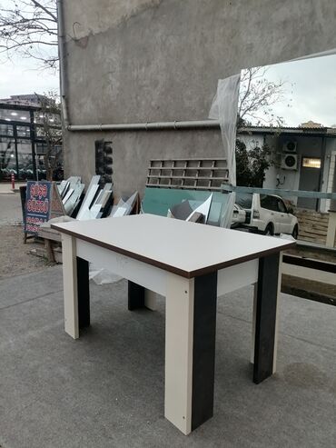 yazı masaları ikinci əl: Jurnal masası, Yeni, Açılmayan, Laminat, Dördbucaq masa