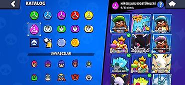 şəkli: Brawl Stars hesabda 250+ kostüm var nadir emojiler nadir köstümler var — 6