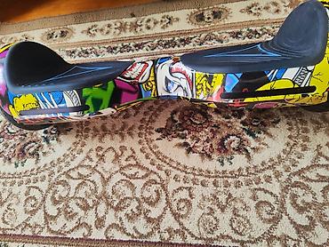 hoverboard ikinci el: Grafiti dizaynlı iki təkərli hoverboard (self‑balancing skuter) - — 1