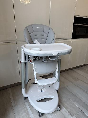 Yemək masaları, oturacaqları: 800 ₼ alinib. Стульчик для кормления Peg Perego Tatamia Latte 250 — 2