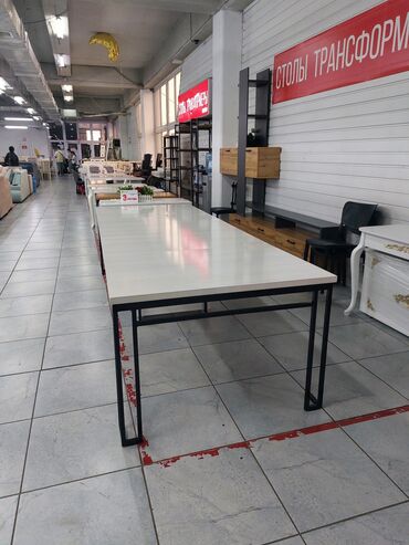 Столы-трансформеры: Стол трансформер "Лофт 3" Удлиняется от 53 см до 308 см (3 метра) В — 7
