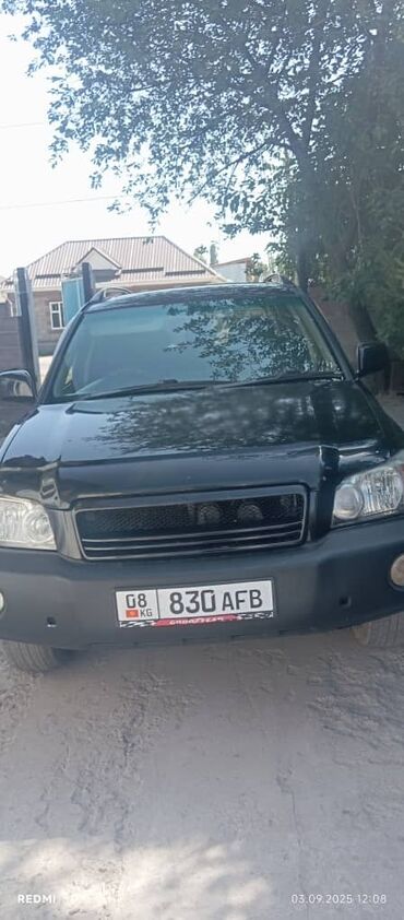 3d коврики бишкек: Toyota Kluger: 2002 г., 3 л, Автомат, Газ, Кроссовер