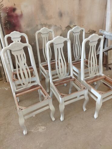 Bağ, çöl oturacaqları: Taxta yemək dəsti – müxtəlif modellər - Material: tam ağac (kənd — 25