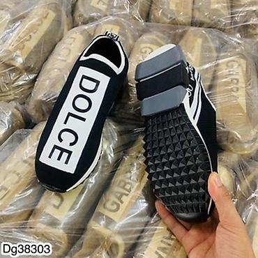krasovkalar qiz ucun: Dolce & Gabbana, Ölçü: 35, rəng - Qara, Yeni — 2