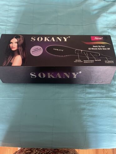Manikür və pedikür məhsulları: SOKANY saç düzləndirici daraq Xüsusiyyətlər: - Tez isinmə funksiyası
