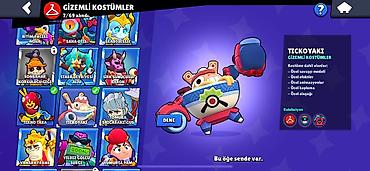Искусство и коллекционирование: Brawl Stars – Efsanəvi Kostyumlar kolleksiyası Tərkibindəki efsanəvi — 10