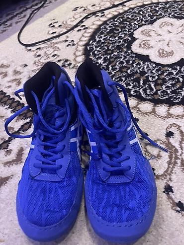 асикс крос: Кроссовки (борцовки) ASICS, синие Размер обуви 39 - Тип: спортивная — 3