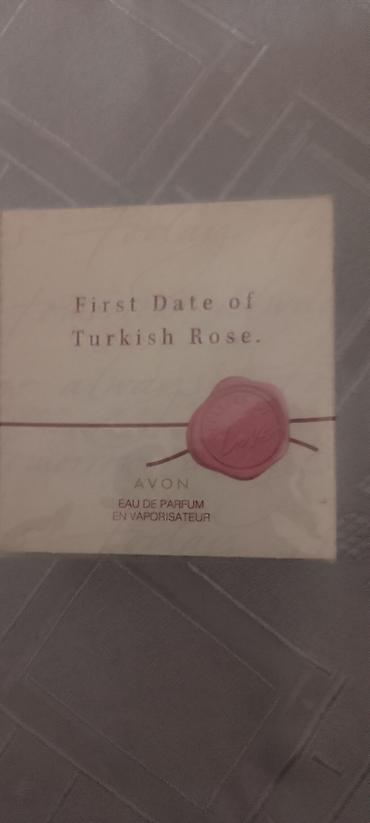 petrolej plava: AVON First Date of Turkish Rose – Eau de Parfum u spreju. - Mirisna — 1