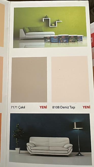 fort 2016: Məhsul: Daxili boya rəng kataloqu (rəng nümunələri) Təsvir: - Ev və — 9
