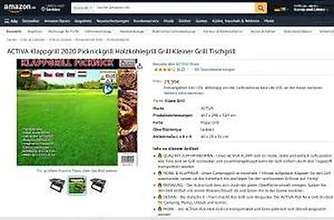 menta sadnice: ACTIVA Klappgrill Picknick – sklopivi roštilj na ugalj - Kompaktan i — 7