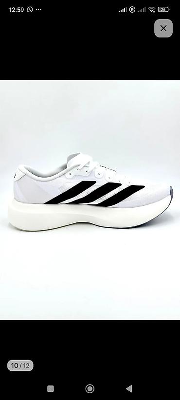 soft shell: Мужские кроссовки, 40, Adidas, Новый, цвет - Белый — 10