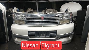 Передняя часть (морда) для Nissan Elgrand. Состав: - Капот - Решётка at lalafo.kg Передняя часть (морда) для Nissan Elgrand. Состав: - Капот - Решётка