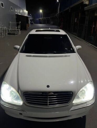 домкраты бу: Mercedes-Benz S-Class: 2002 г., 5.4 л, Автомат, Бензин, Седан