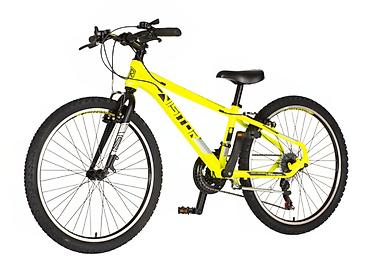 set sminke: Bicikl junior Visitor Radiance 24" (XS), neon žuti Opis: Dečiji MTB — 3