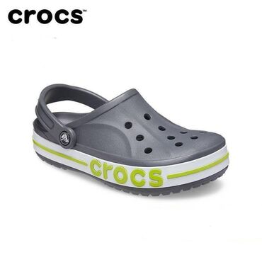 абая с: Мужские сандалии, 40, Crocs, Новый, цвет - Серый, Самовывоз, Платная доставка