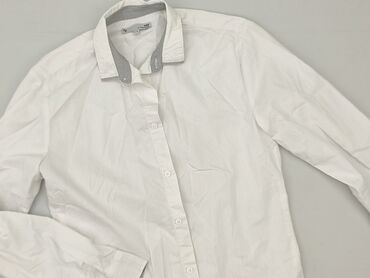 koszula ze stójką do marynarki: Shirt 16 years, condition - Perfect, pattern - Monochromatic, color - White