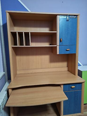 Kancelarijski stolovi: Radni/računarski sto sa nadgradnjom - Materijal: iverica/medijapan u — 10