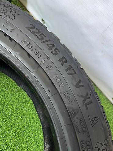 шины р17 зима: Шины 225 / 45 / R 17, Зима, Б/у, Пара, Легковые, Continental — 4