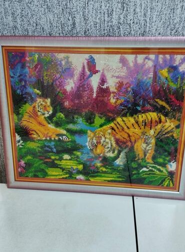 Şəkillər, tablolar: Məhsul: Rəsm mozaika (diamond painting) tabloları – çərçivəli — 11
