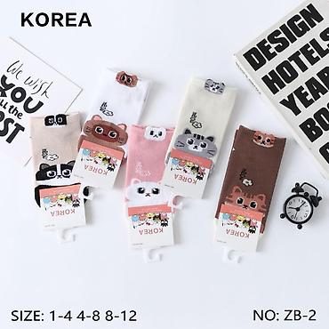 Домашние тапочки: Корейские носки с принтами - Яркие модели с популярными персонажами и — 5