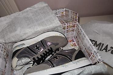 Кроссовки и спортивная обувь: Мужские кроссовки, 38, Новый, цвет - Серый, Бесплатная доставка — 1