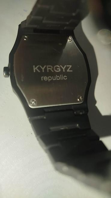 бу чехол: Продам мужские часы KYRGYZ STYLE Цвет: матовый черный Циферблат — 3