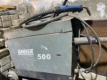 сварочный апарат: ANDER 500 MIG/MAG qaynaq aparatı - Brend/model: ANDER 500 (Germany) - — 1