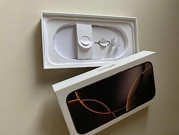 airpods orginal: IPhone 16 Pro, 256 GB, Desert Titanium, Simsiz şarj, Face ID — 6