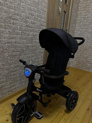 velosiped uşaq üçün: Uşaq üçtəkərli velosipedi – baldaxlı, itələmə tutacaqlı model - Rəng — 1