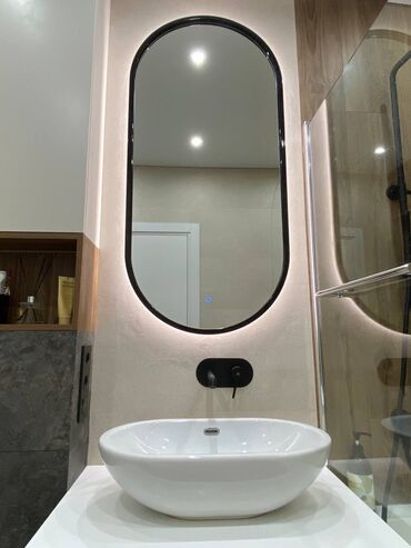 Зеркала: ЗЕРКАЛА С РАМКОЙ И С ПОДСВТЕКОЙ! Зеркала с подсветкой. Настенное — 5