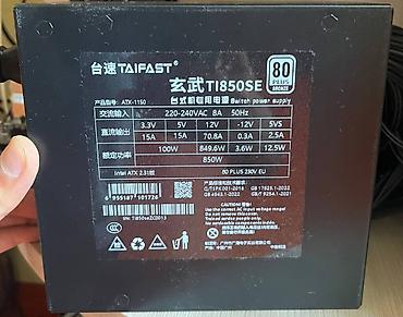 nvida 1660: Taifast 850w 80+ bronze Salam. Xaricdən sifariş vermişəm.2080Tİ,1660 — 2