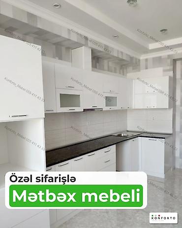 Özəl sifarişlə mətbəx mebeli - Fərdi ölçü və planlaşdırma